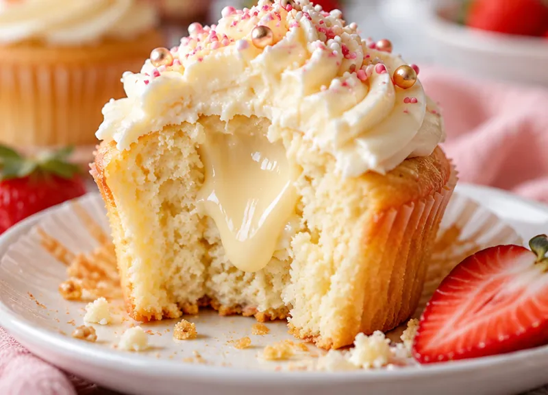 Condensed Milk Cupcakes, ready to serve