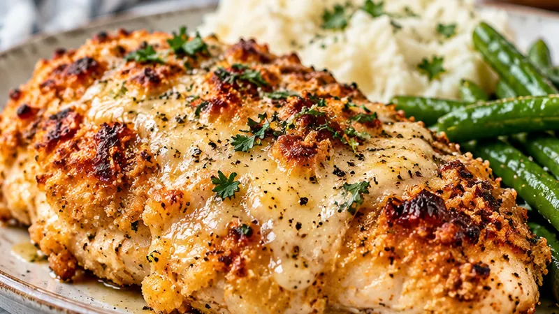 Copycat Longhorn Parmesan Crusted Chicken Recipe