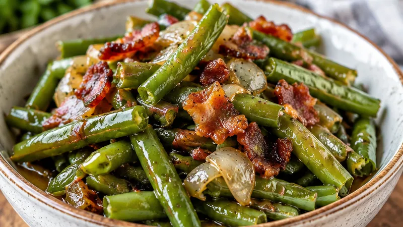Copycat Texas Roadhouse Green Beans Recipe
