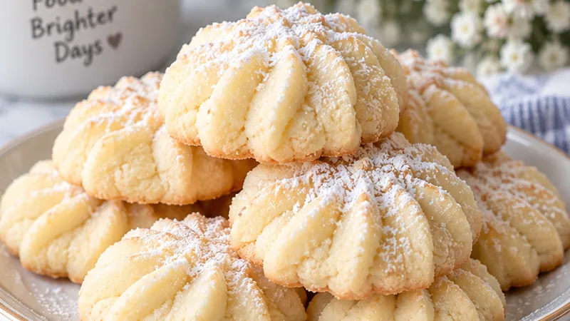 Cornstarch and Condensed Milk Cookies