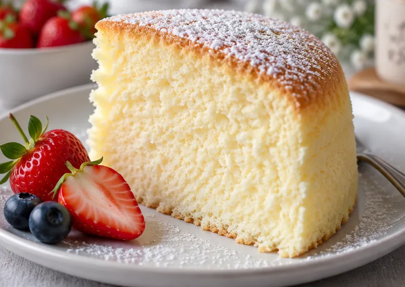 Cotton Cake Recipe, ready to serve