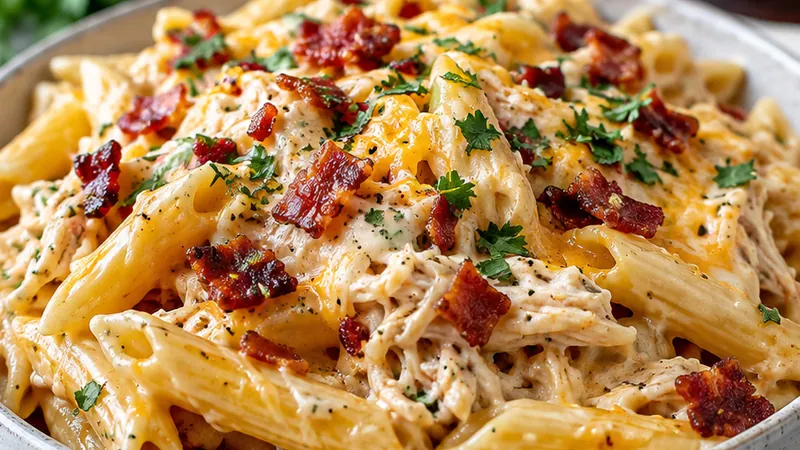 Crack Chicken Penne Recipe