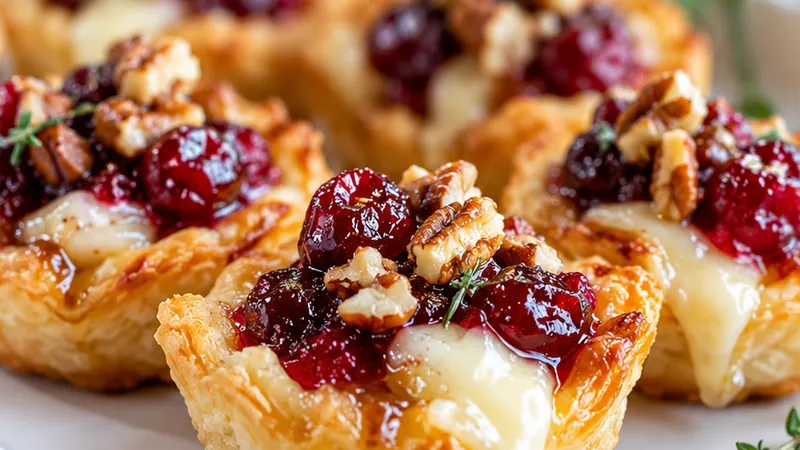 Cranberry Brie Bites