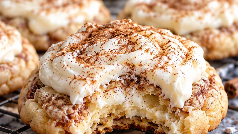 Cream and Cinnamon Cheese Dream Cookies