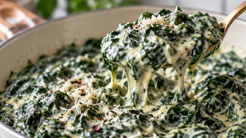 Creamed Spinach Recipe