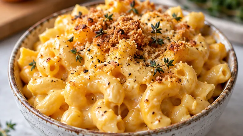 Creamy Butternut Squash Mac and Cheese
