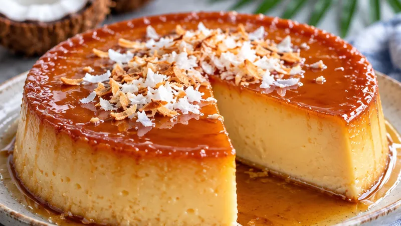 Creamy Coconut Flan Recipe