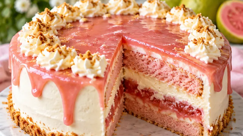 Creamy Guava Cake Recipe
