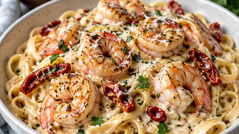 Creamy Marry Me Shrimp Pasta Recipe
