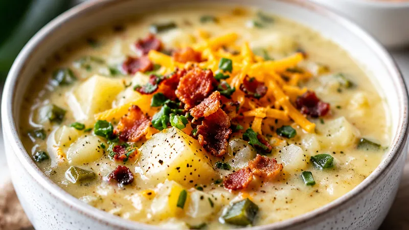 Creamy Poblano Potato Soup