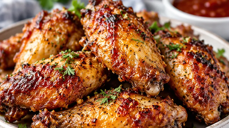 Crispy Baked Chicken Wings