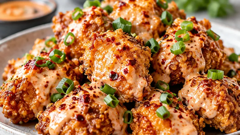 Crispy Bang Bang Chicken Recipe