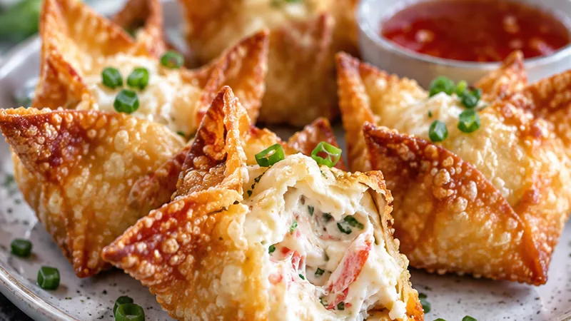 Crispy Crab Rangoons Recipe
