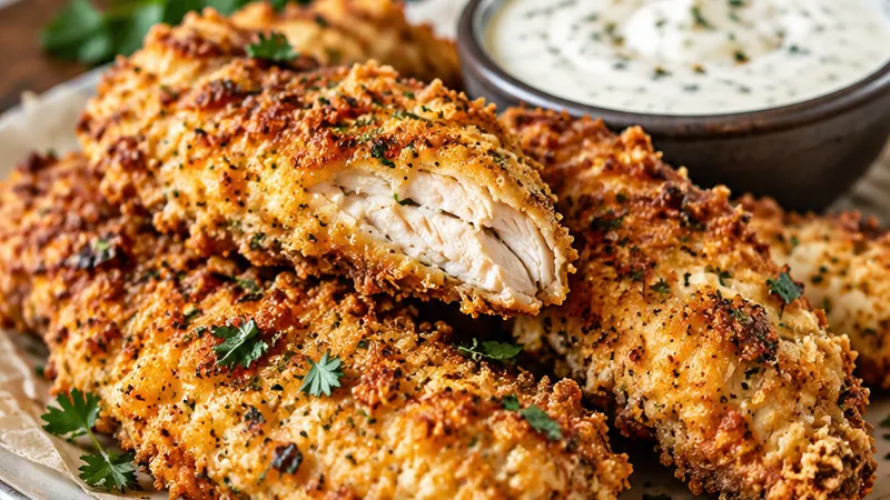 Crispy Ranch Chicken Tenders Recipe