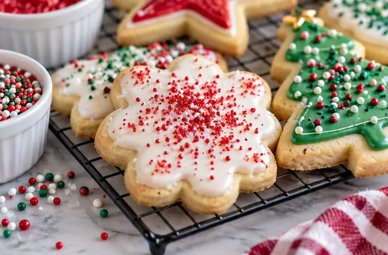 Cut Out Sugar Cookies, ready to serve