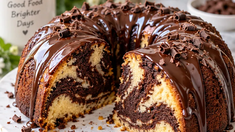 Delicious Marble Cake Recipe