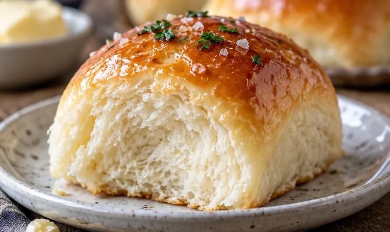 Soft Dinner Rolls Recipe, ready to serve