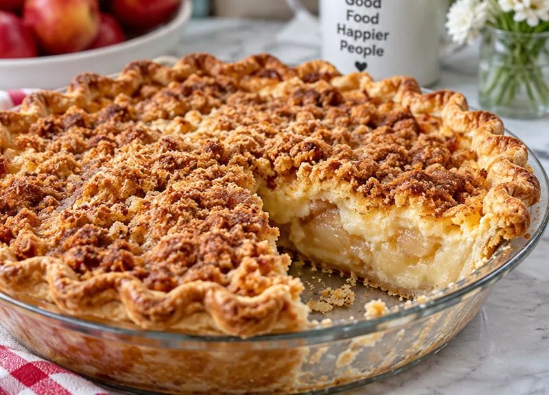 Dutch Pie Recipe, ready to serve