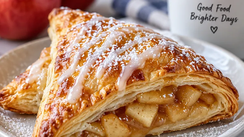 Easy Apple Turnovers with Puff Pastry