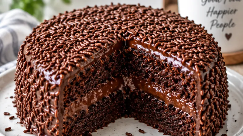 Easy Brigadeiro Cake Recipe
