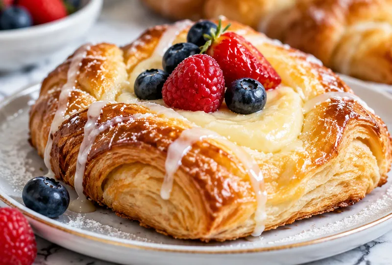 Easy Cheese Danish Recipe, ready to serve