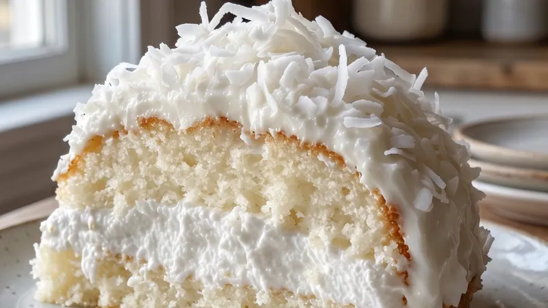 Coconut Cloud Cake