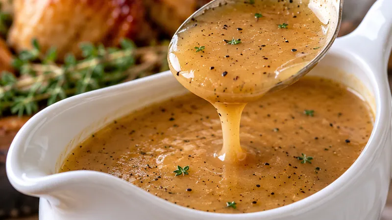 Easy Homemade Turkey Gravy