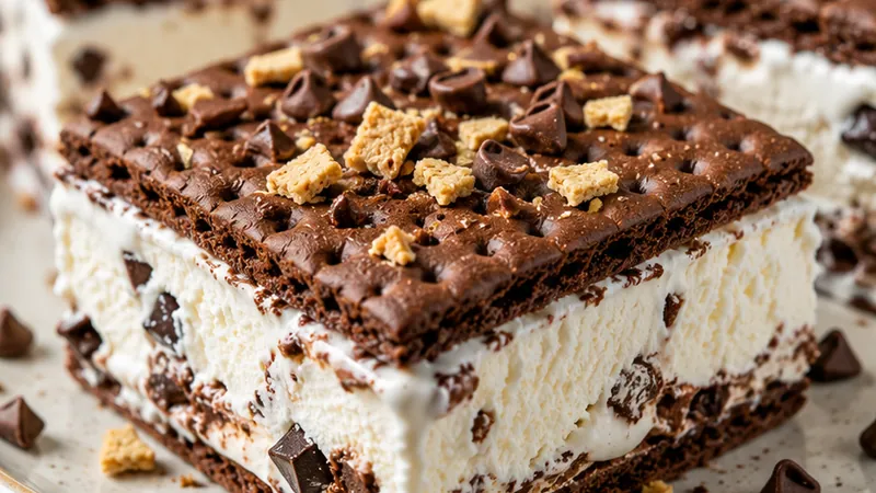 Easy Ice Cream Sandwich Dessert for BBQ Parties