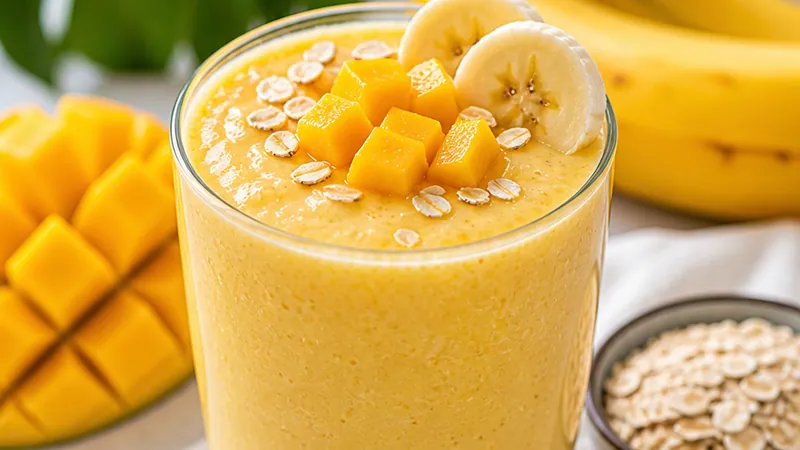 Mango Banana Protein Shake