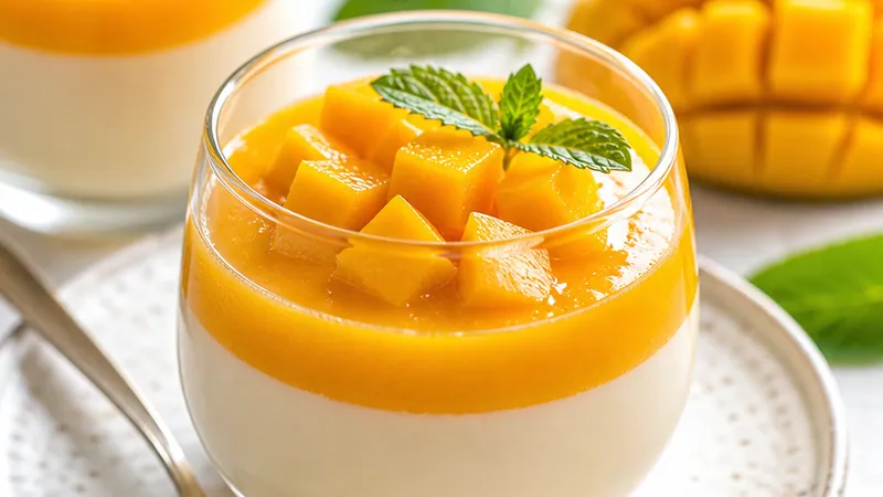 Mango Panna Cotta