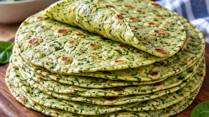 Easy Spinach Tortillas Recipe