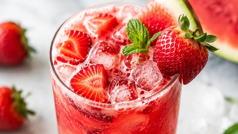 Strawberry Watermelon Summer Cooler