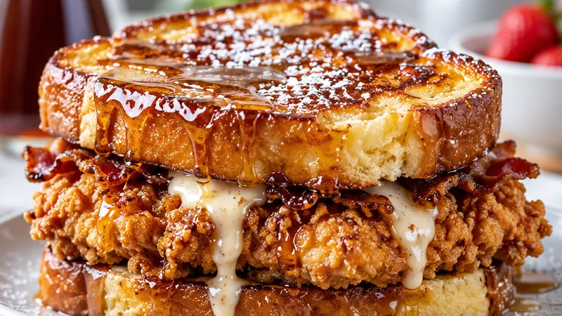 French Toast Chicken Sandwich