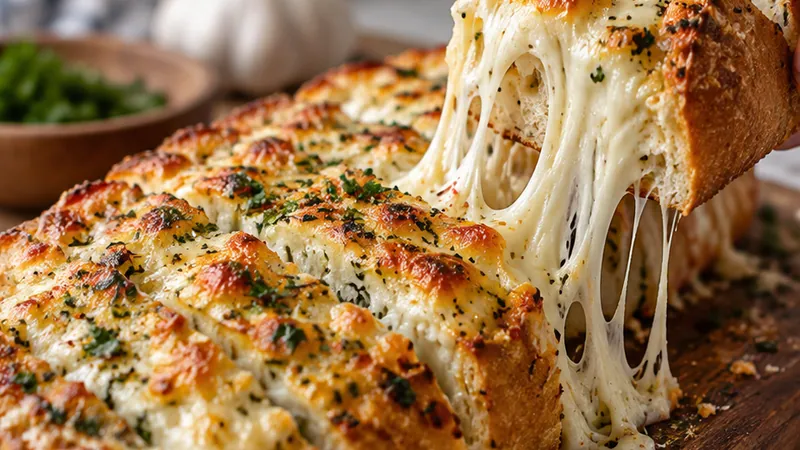 Garlic Bread with Cheese Recipe