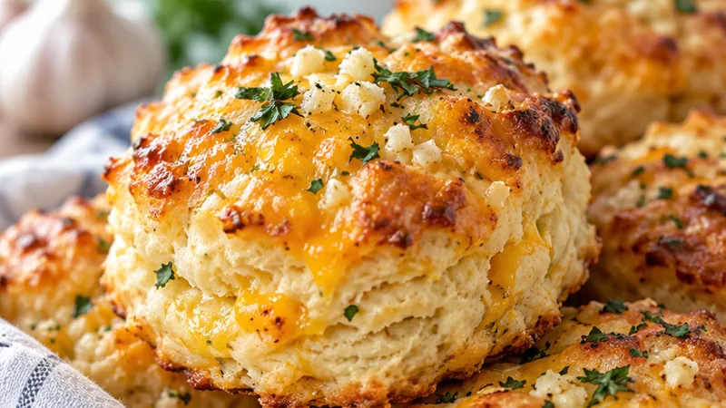 Garlic Cheddar Biscuits Recipe