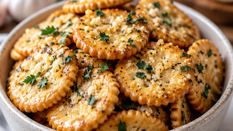Garlic Ritz Snacks Recipe