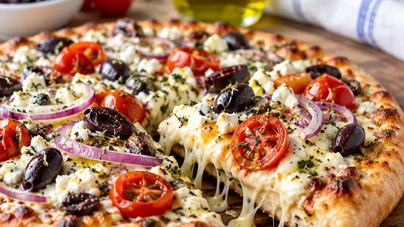Greek Pizza Recipe
