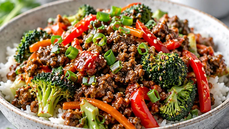Ground Beef Stir Fry Recipe