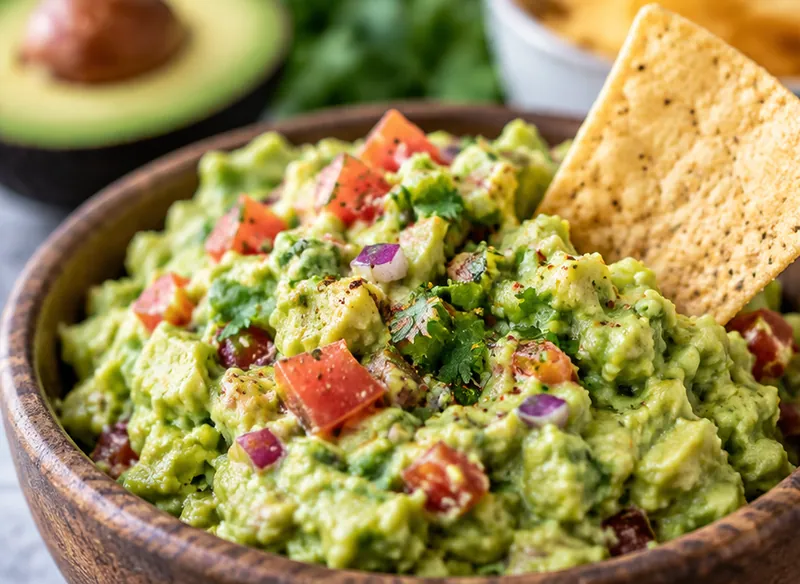 Guacamole Recipe, ready to serve