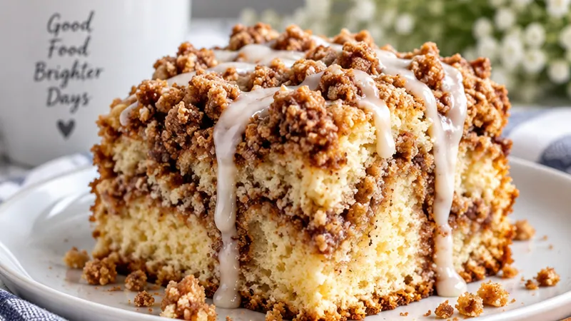 Heavenly Cinnamon Streusel Coffee Cake Recipe