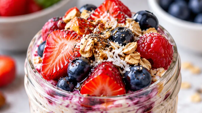 High Protein Overnight Oats