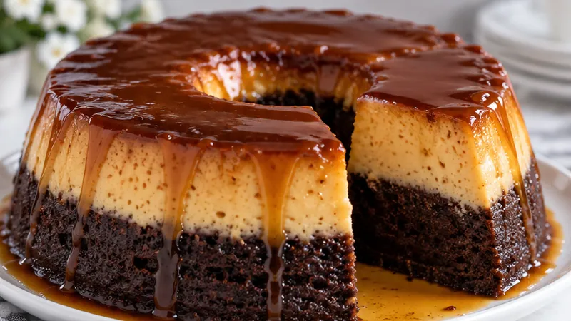 Homemade Chocoflan Recipe