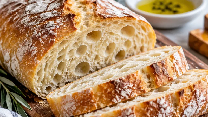 Homemade Ciabatta Bread Recipe