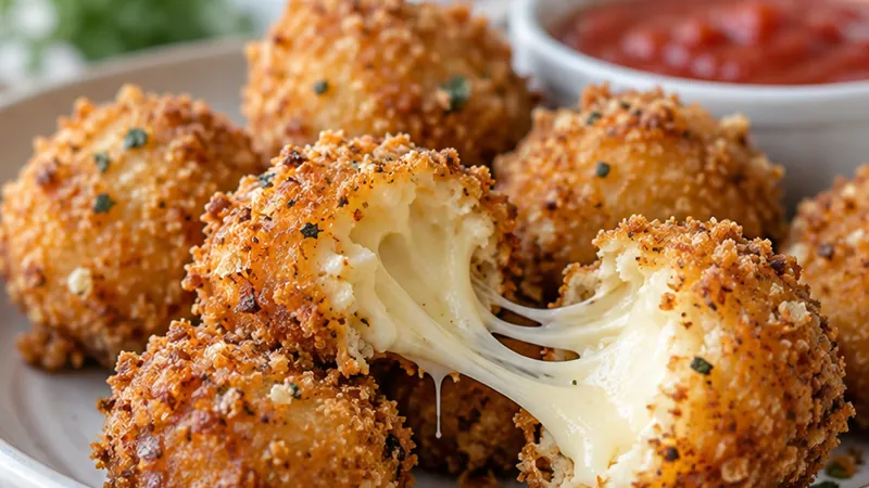 Homemade Fried Cheese Bites
