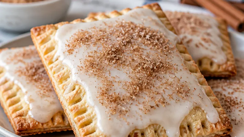 Homemade Frosted Brown Sugar Cinnamon Pop-Tarts