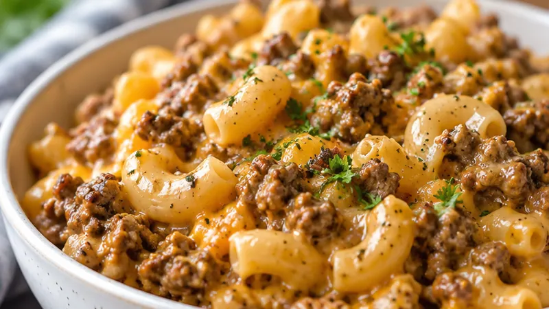 Homemade Hamburger Helper Recipe