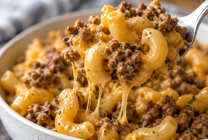 Homemade Hamburger Helper Recipe, ready to serve