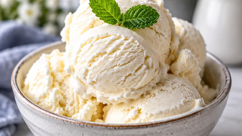 Homemade Ice Cream Recipe