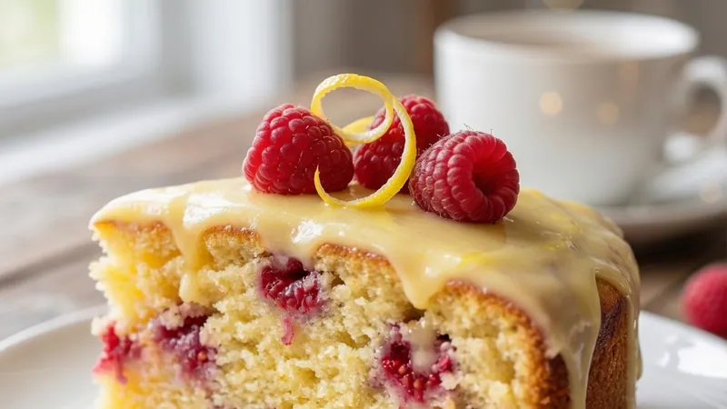 Lemon Raspberry Cake