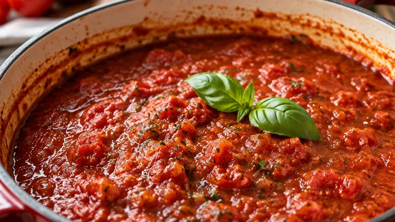 Homemade Marinara Sauce Recipe